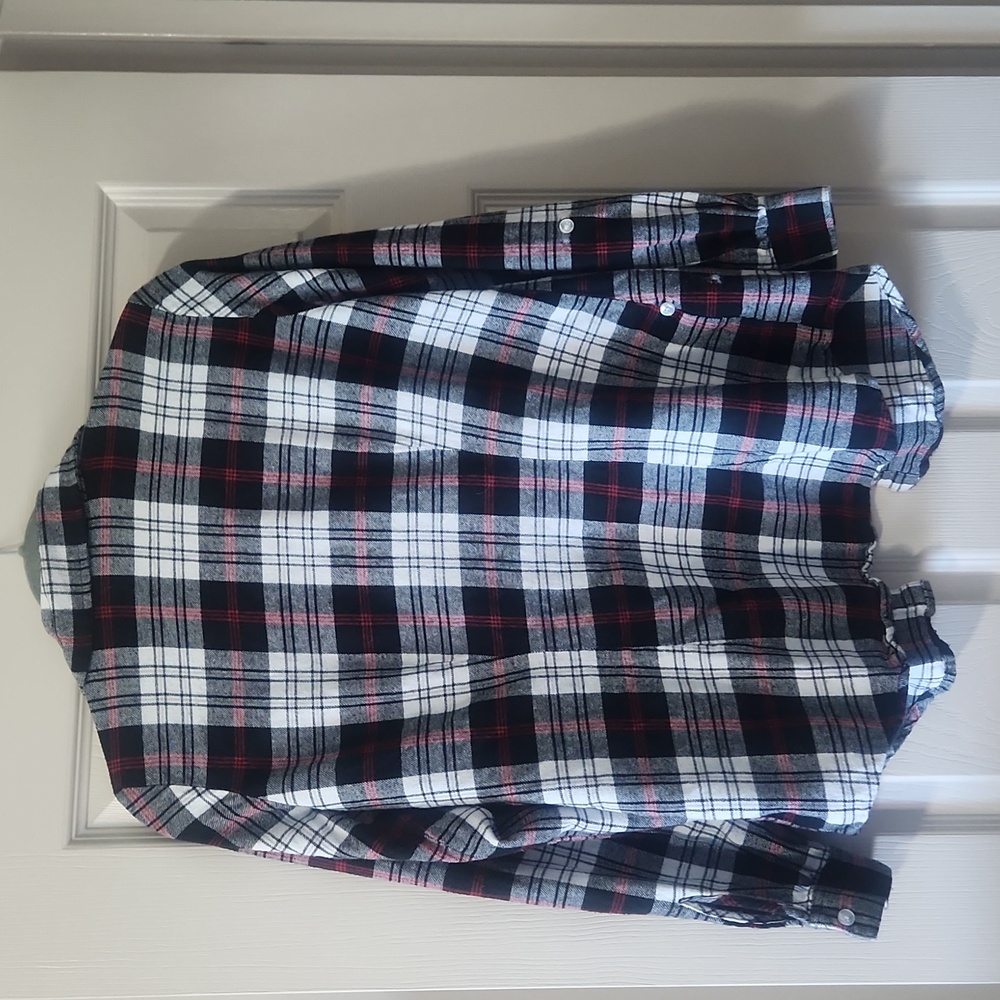 Plaid Button Up - Picture 2 of 2